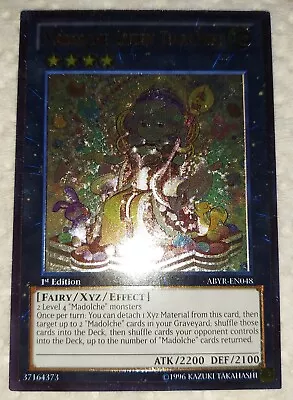 Yugioh Madolche Queen Tiaramisu 1st. Edition Ultimate Rare  • $399.99