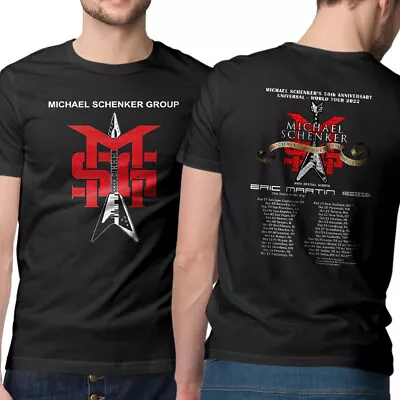 Michael Schenker Group 50th Anniversary Universal World Tour 2022 T-Shirt • $20.95