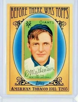 2011 Topps Before There Was Topps Insert American Tobacco 1911 T205 #BTT2 - MINT • $2.99