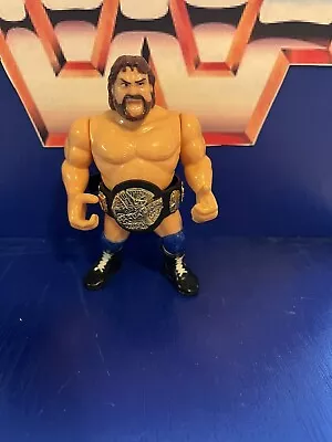 WWF Hasbro Hacksaw Jim Duggan Figure Series 2 1991 WWE With Hardcore Belt • $7.99