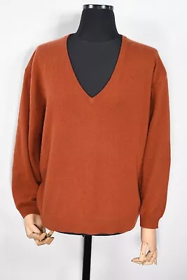 J Crew Cashmere Boyfriend V-neck Sweater Pullover Size  M • $94