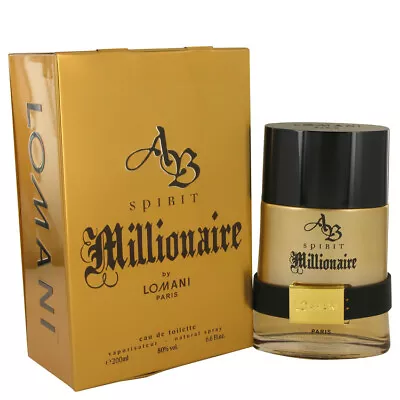 Spirit Millionaire Cologne By Lomani Men Perfume Eau De Toilette 6.7oz EDT Spray • $30.95