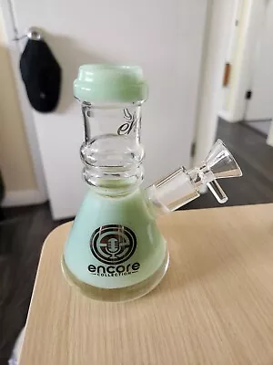 5  INCH MINI Bong Water Pipe Asst Color Glass Beaker Hookah • $18