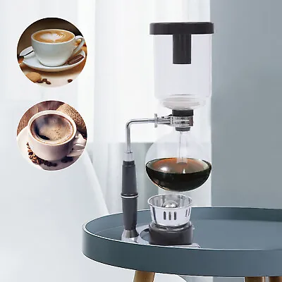 Home Vacuum Glass Tabletop Siphon Syphon Espresso Coffee Maker 5 Cups 500ml Pots • $33