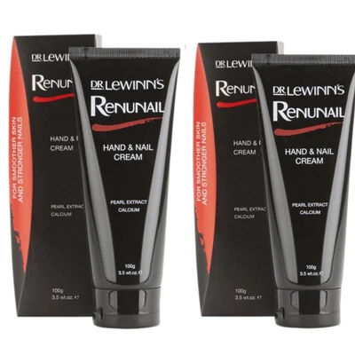 £7.99 • Buy 2x Dr Lewinns Renunail Hand & Nail Cream - 100g - New & Sealed