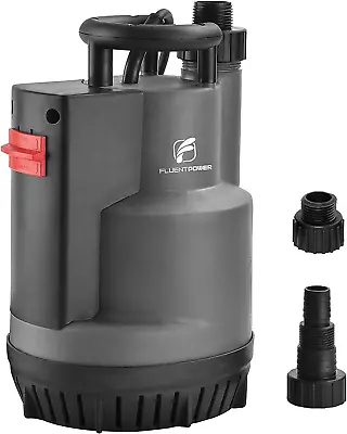 FLUENTPOWER 1/2HP Sump Pump 2500GPH Submersible Utility Pump Automatic Or Conti • $79.21