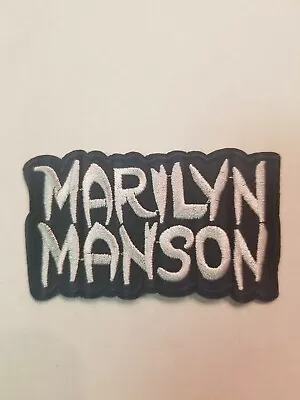 Marilyn Manson Patch [Embroidered] Emblem Symbol Patch  • $5.06