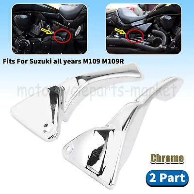 Chrome Frame Covers Fairing Body Trim Fit For Suzuki Boulevard M109 M109R Boss • $35.98