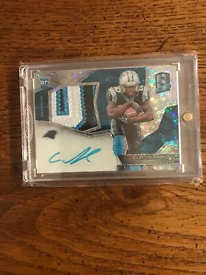 Curtis Samuel Autograph Patch 2017 Panini Spectra Football Card • $1.25