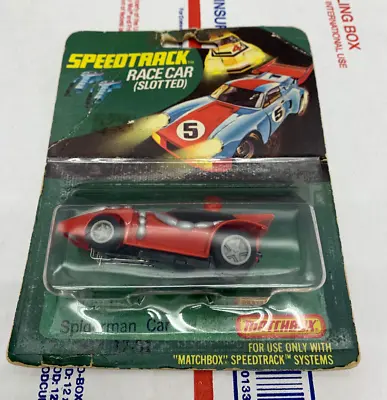 Matchbox Speedtrack Slot Car Spiderman • $69