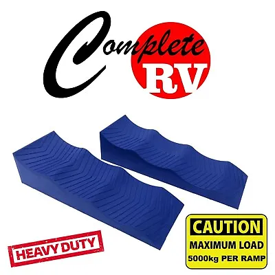 3 Stage Levelling Ramps For Caravan RV Parts Steps Fan Jayco Camper Trailer • $47.25