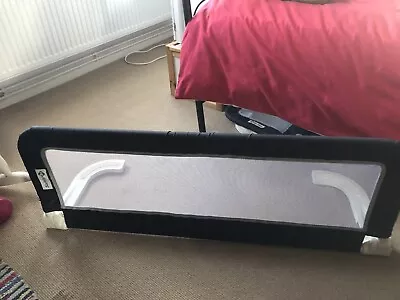 Safety 1st First Portable Bed Rail. Dark Navy. Toddler Bed Guard Foldable • £10