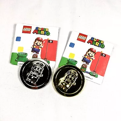 LEGO Super Mario Set Of Two Limited Edition Coins GOLD & SILVER - NEW • $24.99