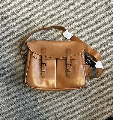 Polo Ralph Lauren Messenger Bag Leather • $325