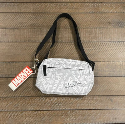 £18.26 • Buy NEW Marvel Avengers Spiderman Crossbody Sling Bag NWT Miniso Life