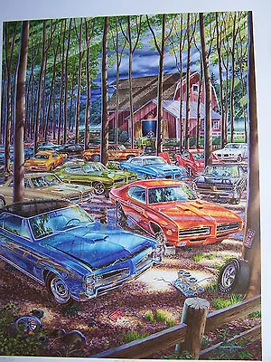 Pontiac Gto Farm Art 1964 1965 1966 1968 1969 Judge 1970 389 400 455 Tri Power  • $145