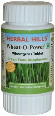 $34.70 • Buy Herbal Hills Wheatgrass Tablets (120 Tablets) FREE DELIVERY