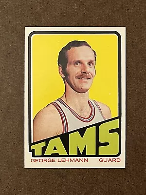 1972-73 Topps - #211 George Lehmann Tams Near Mint NM (Set Break) • $0.99