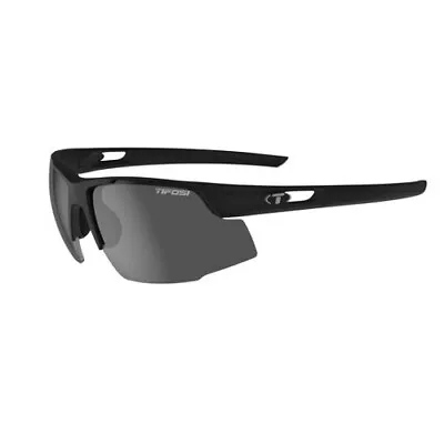 Tifosi Optics Centus Sport Sunglasses - Matte Black / Smoke Shatterproof Lens • $25