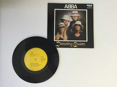 1976 ABBA “Dancing Queen” -  7  Single Vinyl Record - FREE POSTAGE • $16.95