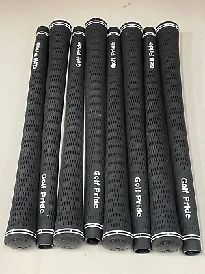 New Pulled Golf Pride Mizuno 923HM Standard Black Golf Grips Set Of 8 • $55