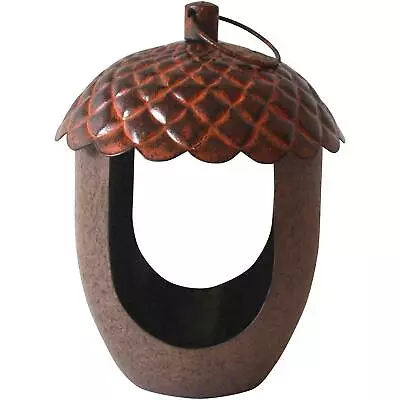 Peckish Hanging Bird Feeder Acorn Shaped - Ideal For Mealworms Or Suet Pellets • £11.97