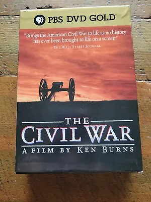 $14.50 • Buy The Civil War - A Film By Ken Burns PBS DVD Gold 