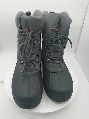 NORTIV 8 Terrey-1M Mens 3M Insulated Waterproof Winter Snow Boots US Size 8 • $49.99