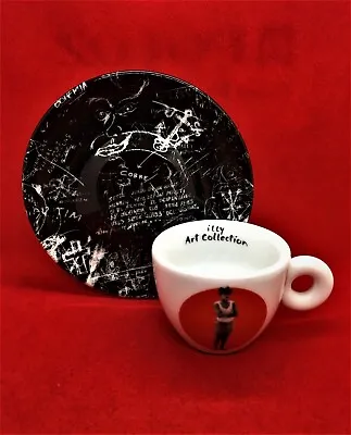 Illy Art Collection 2009 Espresso Cup & Saucer Pedro Almodovar Signed & Numbered • £149.99