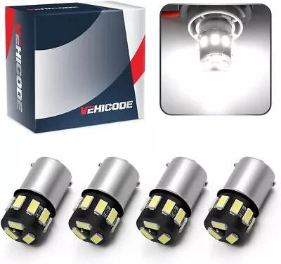 4Pack 12V White 67 89 97 631 5007 5008 R5W R10W 1156 LED Bulb Mini BA15S For Car • $14.69