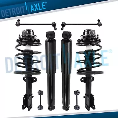 FWD Front Strut And Rear Shocks + Sway Bars For Chrysler Voyager Dodge Caravan • $252.86