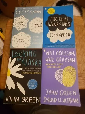 John Green Bundle - Looking For Alaska- The Fault In Our Stars - Let It Snow • £6.99