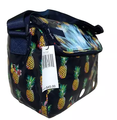 VERA BRADLEY Stay Cooler Insulated Drink / Lunch Tote Bag- Pineapple Toucan NWT • $39.95