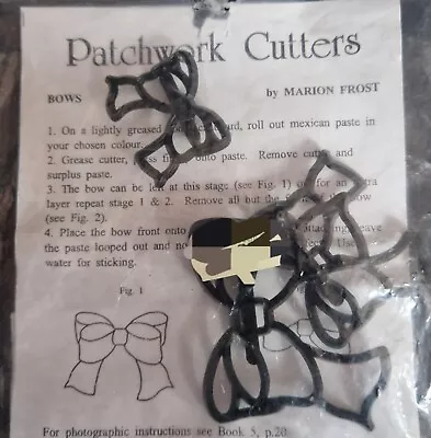 Patchwork Cutters  - Cake Decorating Bows • £1.50