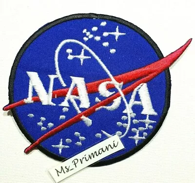  Embroidered NASA Iron/sew On Patch Badge For Astronaut Space 11x 8.5cm Approx • £2.79