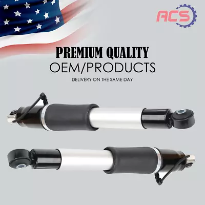 $178.48 • Buy 2X REAR Air Shock Absorbers For Escalade Suburban Tahoe Yukon GMC Chevy 84176675