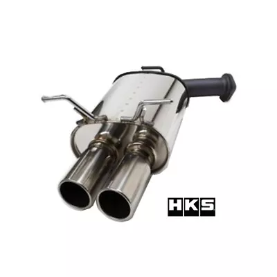 HKS Hi-Power AxleBack Exhaust W/Dual E1 Tips For 03-06 Infiniti G35 Sedan VQ35DE • $527