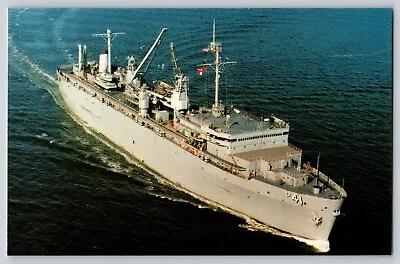Postcard US Navy Ship - USS Yellowstone - AD-41 - Destroyer Tender • $4.12