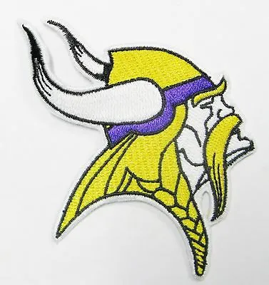 Lot Of (1) Nfl Minnesota Vikings Embroidered Logo Patch/patches Item # 25 • $5.99