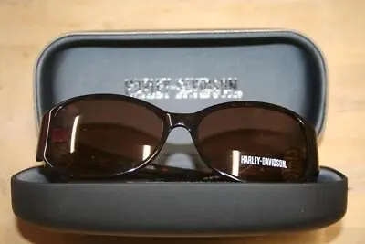 New Harley Davidson HDX847 TO-1 Black Tortoise Authentic Sunglasses W/hard Case • $29.99