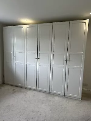£195 • Buy Ikea Pax Wardrobe With Tyssedal Doors