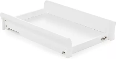 Obaby Stamford Sleigh Cot Top Changer White • £96.05