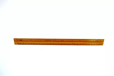 Vintage KEUFFEL & ESSER DORIC 12  Triangular Scale Drafting Ruler No 56 3852 K&E • $14.39