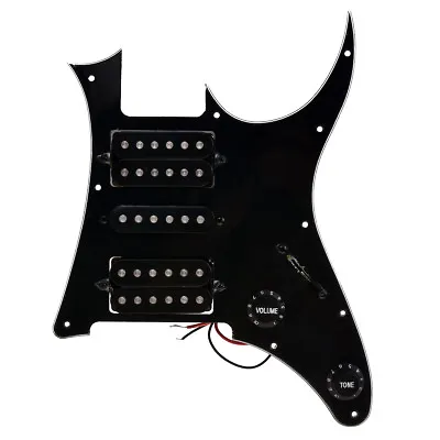 Loaded Prewired Pickguard For Ibanez GRG250 Electric Guitar Parts HSH Black • $29.99