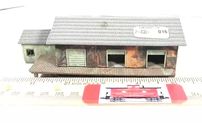 N Scale Building Built WAREHOUSE FREIGHT STATION • $22.95
