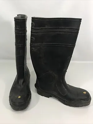 LaCrosse Men's Size 6  Rubber Boots ANSI Z41 PT91 M I/75 Steel Toe MADE IN USA! • $22.99