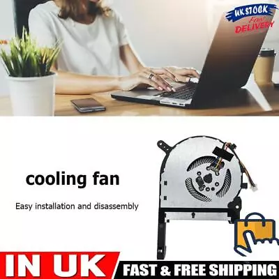 CPU Cooling Fan Computer Cooler Fans For ASUS TUF Gaming FX505/A15 FA506IU • £8.19