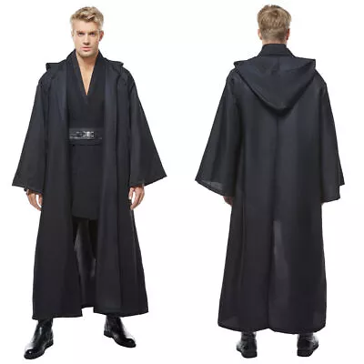 Star Wars Dark Jedi Sith Darth Vader Outfit COSplay Costume Suit Black Outfit • $73.08