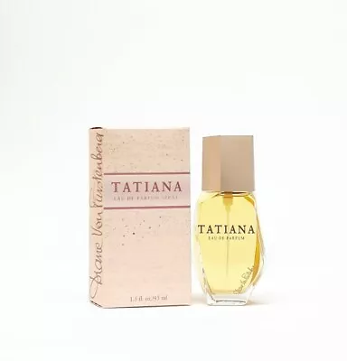 Vintage Diane Von Furstenberg Tatiana 1.5 Oz Eau De Parfum Spray -- Free Ship! • $95