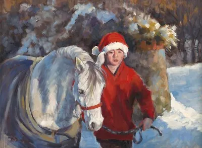 Horse Christmas Cards 'Christmas Turnout' By Debbie Dunbar C671x • £7